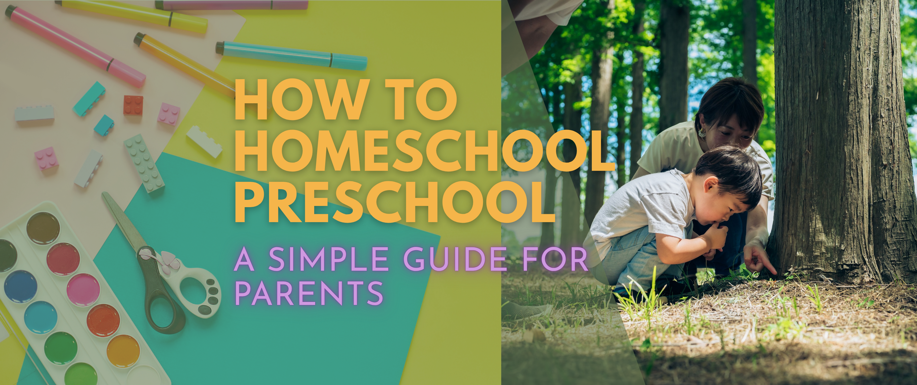 How to Homeschool Preschool: A Simple Guide for Parents