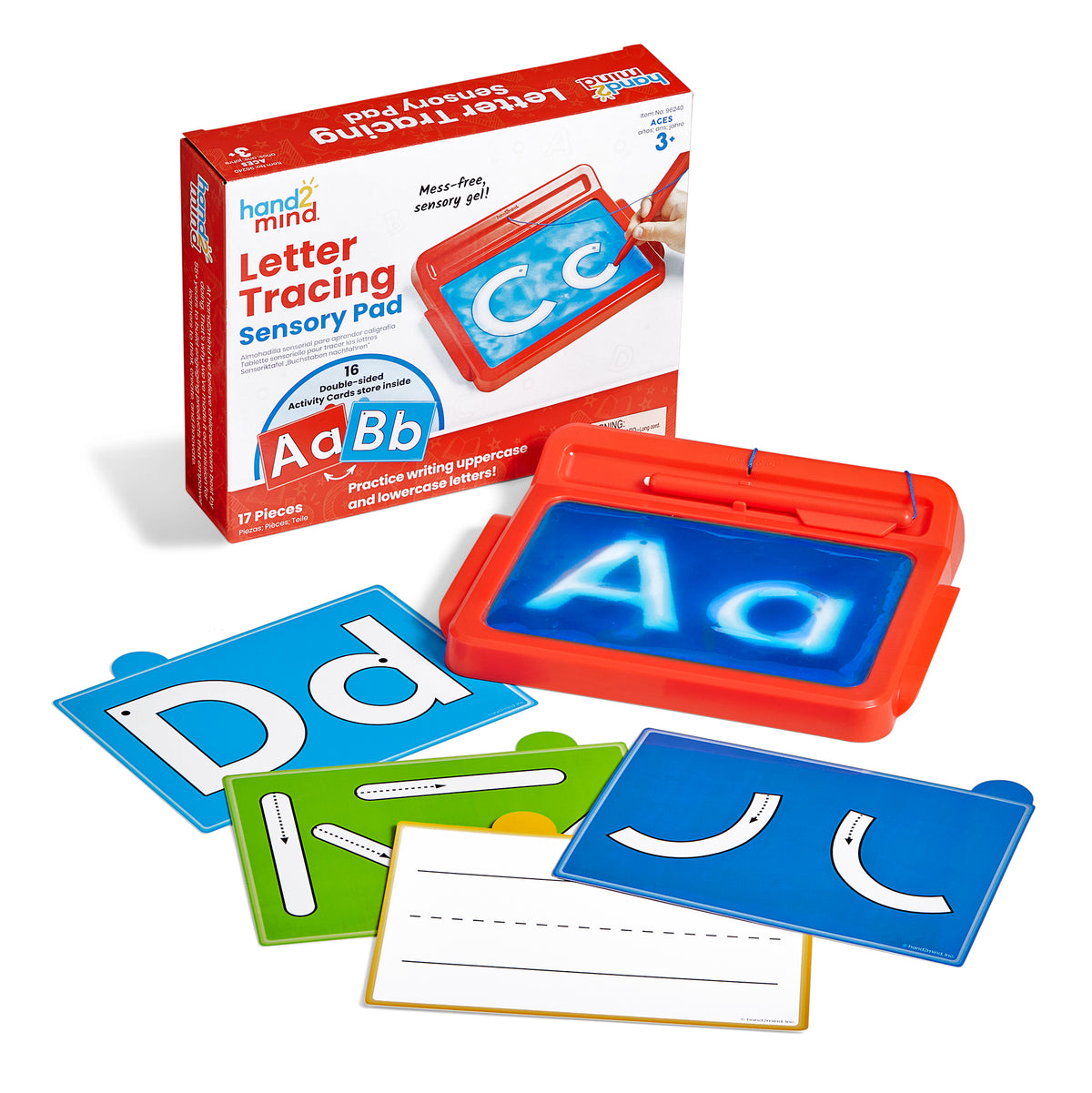 Letter Tracing Sensory Pad by hand2mind
