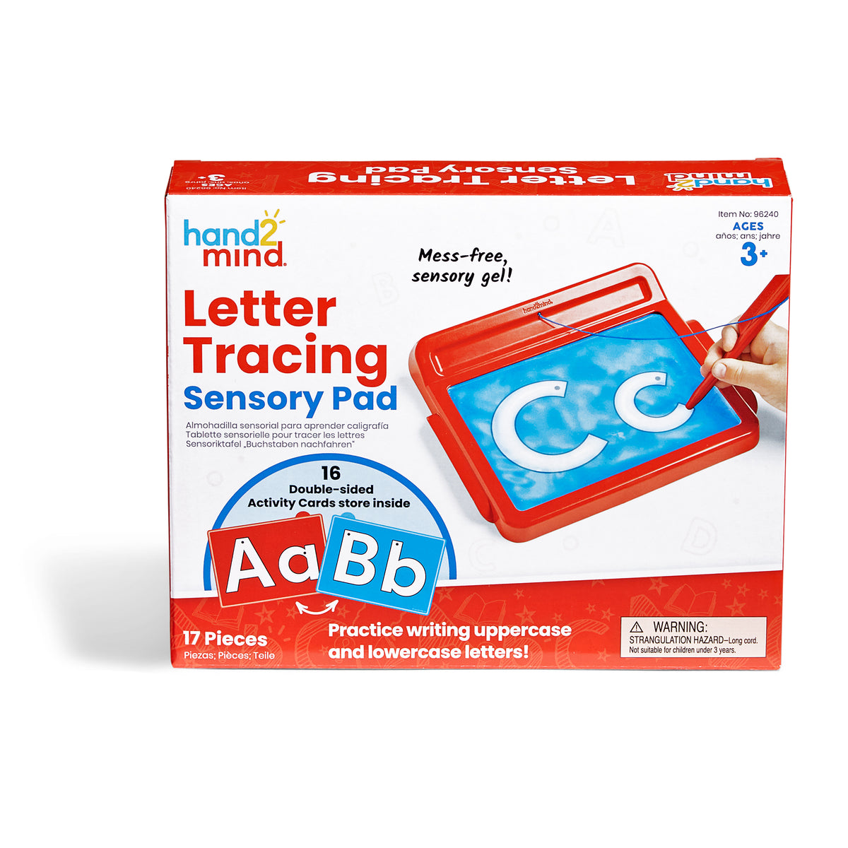 Letter Tracing Sensory Pad by hand2mind
