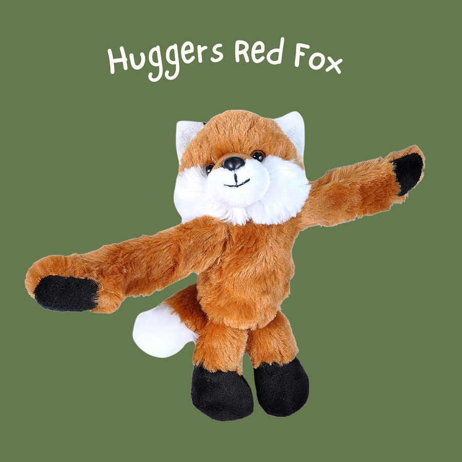 Huggers Red Fox Plush, 8