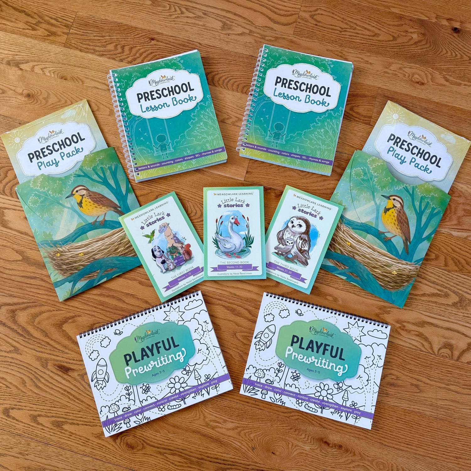 Preschool “Twins” Bundle (For Two Preschoolers)