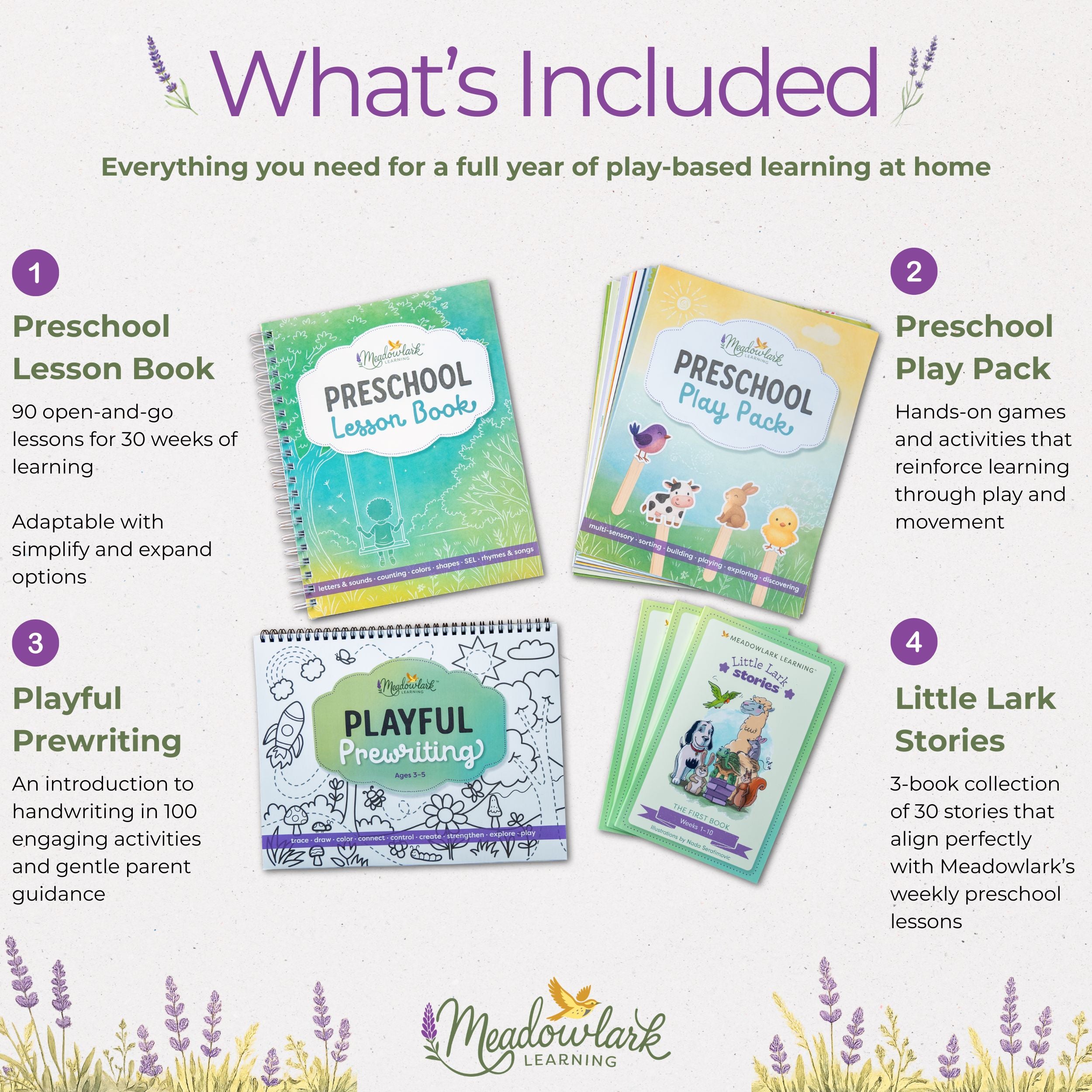 Preschool Bundle | Complete Preschool Homeschool Curriculum